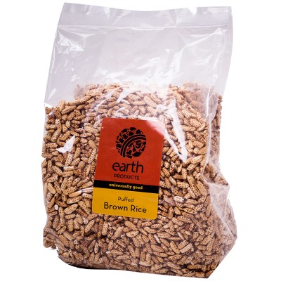 Earth Products Puffed Brown Rice