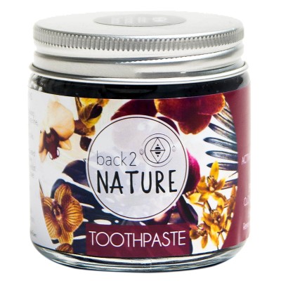 Back 2 Nature Activated Charcoal Toothpaste