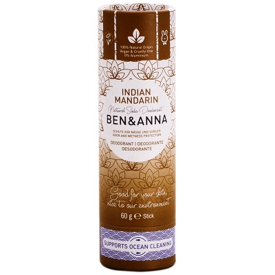 Ben & Anna Natural Soda Deodorant Indian Mandarin