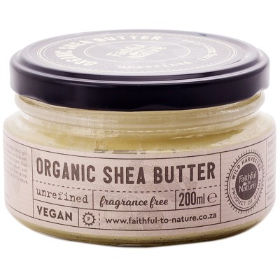 Faithful to Nature Organic Unrefined Shea Butter