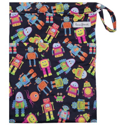 Fancy Pants Wet Bag - Robots