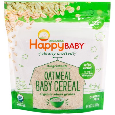 Happy Baby Cereal - Oatmeal