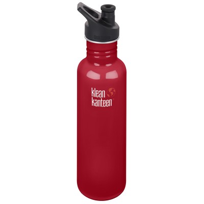 Klean Kanteen Classic 27oz Bottle with Sport Cap - Mineral Red 
