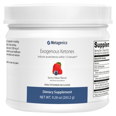 Metagenics Exogenous Ketone Salts - Berry Blast