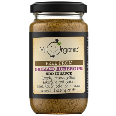 Mr Organic Grilled Aubergine Stir In Sauce