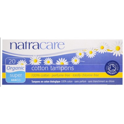 Natracare Organic Cotton Super Tampons (20)