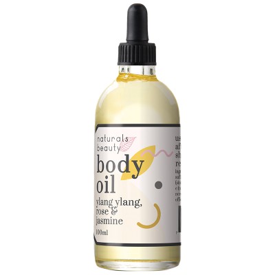 Naturals Beauty Ylang Ylang, Jasmine & Neroli Body Oil