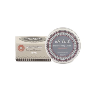 Oh-Lief Grapefruit Natural Body Lotion