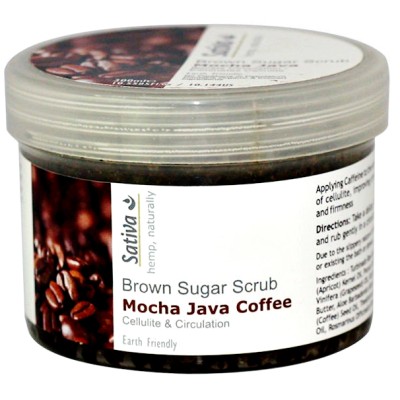 Sativa Mocha Java Brown Sugar Scrub
