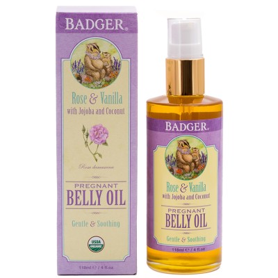 Badger Organic Pregnant Belly Oil