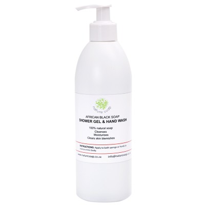 Nature Soap African Black Soap shower gel/hand wash