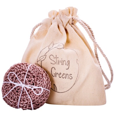String Greens Reusable Face Rounds - Fawn