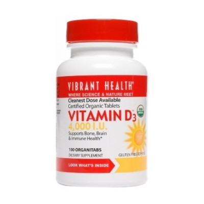 Vibrant Health Vitamin D3 4,000iu