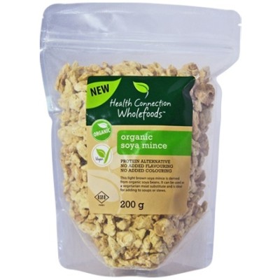 Health Connection Organic GMO-Free Soya Mince