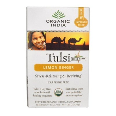 Tulsi Tea Lemon Ginger