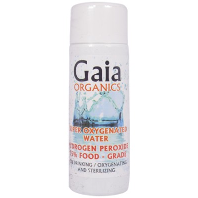 Gaia Organics Hydrogen Peroxide 35% Food Grade 75ml