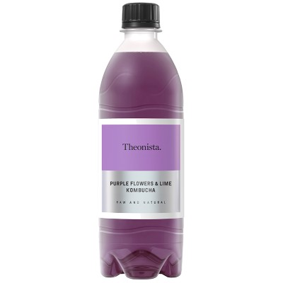 Theonista Purple Flowers & Lime Kombucha 1 Litre
