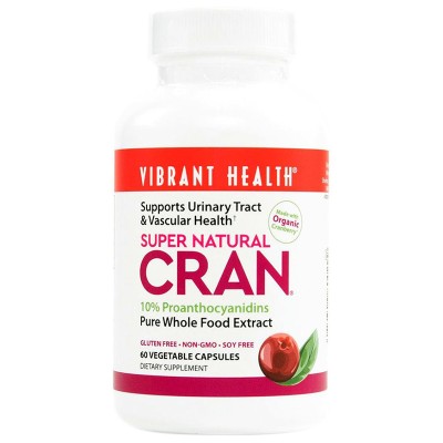 Vibrant Health Super Natural Cran 