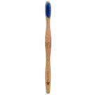 The Earth Brush Bamboo Toothbrush Adult - Medium Blue