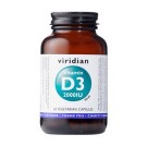Viridian Vitamin D3 2000iu