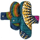 Woman-Kind Reusable Funky Fabric Pads Pack of 2 (Large & Small)
