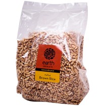 Earth Products Puffed Brown Rice