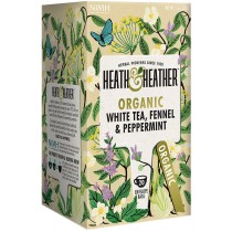 Heath & Heather Organic White Tea, Fennel & Peppermint