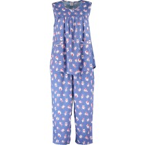Nightire Bamboo Midi Sleepwear Set - Candy Coloured Critters