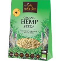 Soaring Free Superfoods Organic Shelled Hemp Seeds 