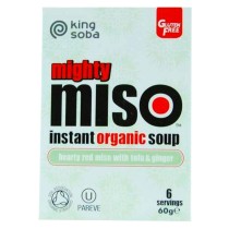 King Soba Organic Mighty Miso Soup with Tofu & Ginger