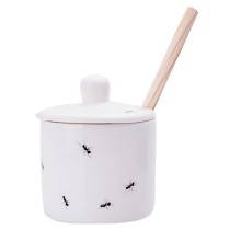 Love Milo Ants Lidded Sugar Pot & Spoon