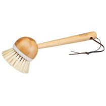 Kitchen Craft Living Nostalgia Bamboo Long Handled Dish Brush