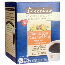 Teeccino Chicory Tea Dandelion Caramel Nut