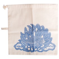 Spaza Protea Rolls Bread Bag - Drift Blue